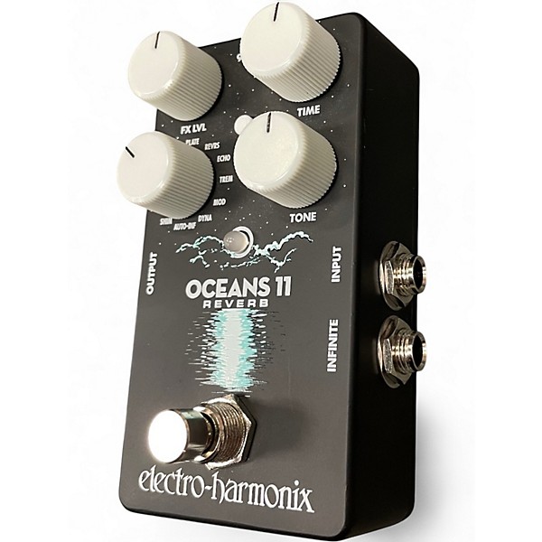 Used Electro-Harmonix Oceans 11  Reverb Effect Pedal