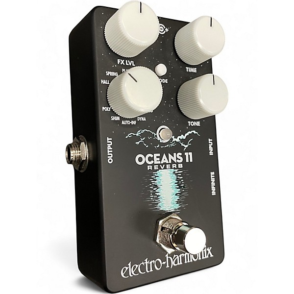 Used Electro-Harmonix Oceans 11  Reverb Effect Pedal