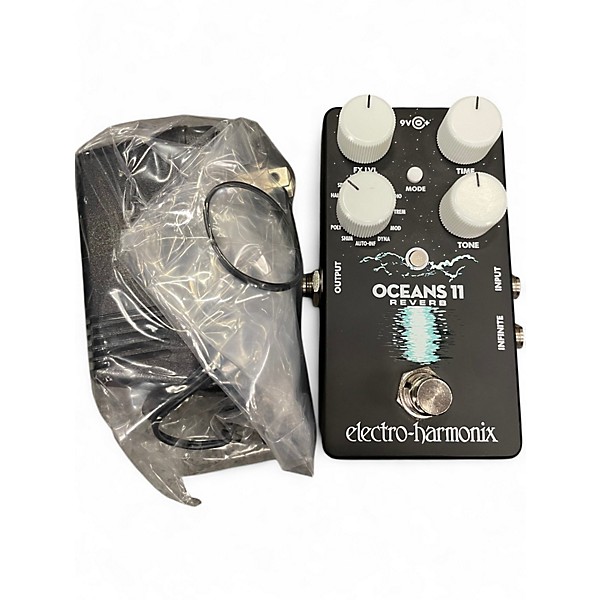Used Electro-Harmonix Oceans 11  Reverb Effect Pedal