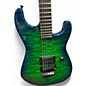 Used Charvel MASTER BUILT "RED" DAVE CHARVEL CUSTOM SHOP SAN DIMAS GREEN BLUE BURST Solid Body Electric Guitar