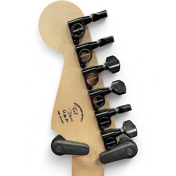 Used Charvel MASTER BUILT "RED" DAVE CHARVEL CUSTOM SHOP SAN DIMAS GREEN BLUE BURST Solid Body Electric Guitar