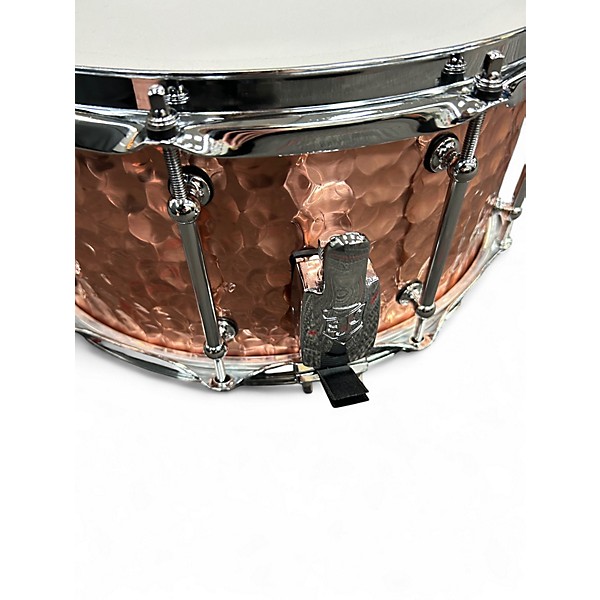 Used SJC Drums 6.5X14 Alpha Copper Copper Drum