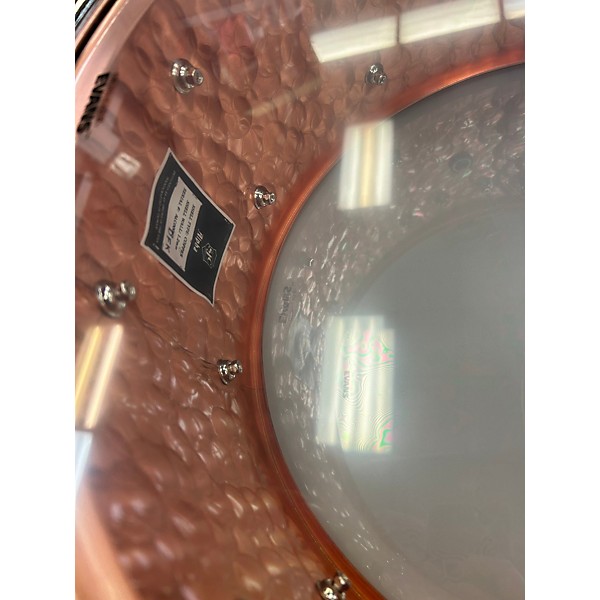 Used SJC Drums 6.5X14 Alpha Copper Copper Drum