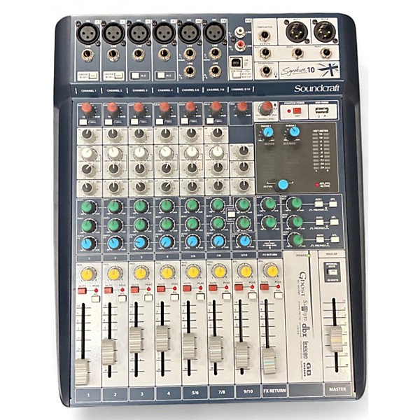 Used Soundcraft SIGNATURE 10 Unpowered Mixer