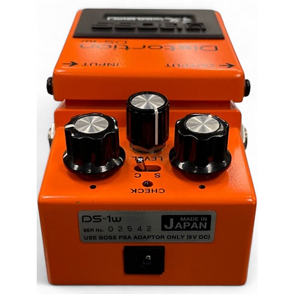 Used BOSS DS1W Effect Pedal
