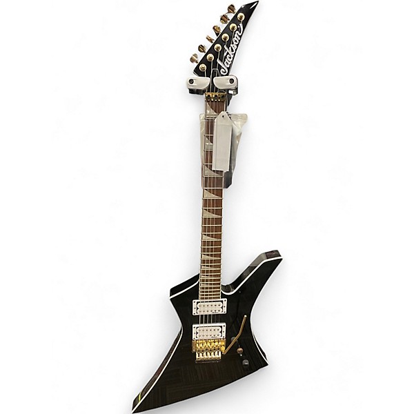 Used Jackson Kelly KEX Black Solid Body Electric Guitar