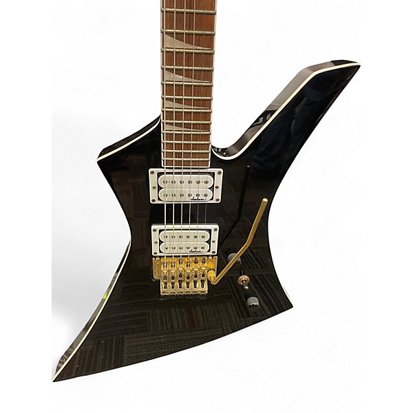 Used Jackson Kelly KEX Black Solid Body Electric Guitar
