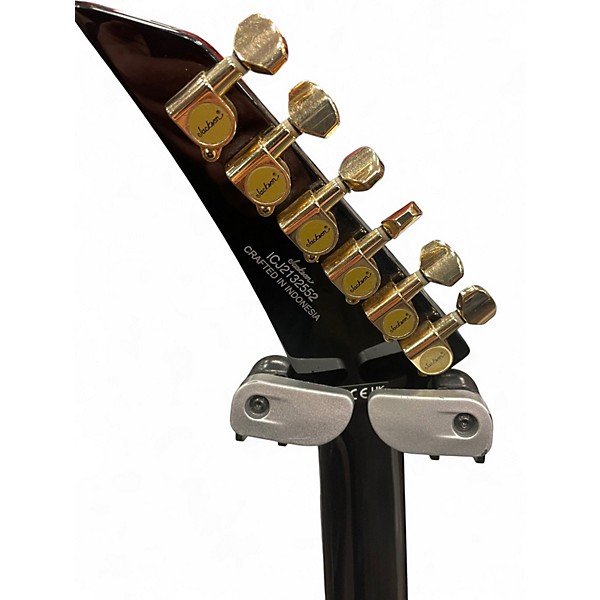 Used Jackson Kelly KEX Black Solid Body Electric Guitar