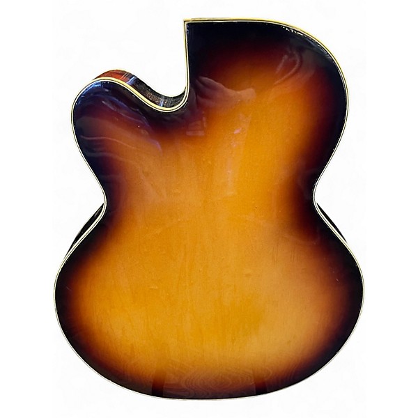 Vintage 1963 Gretsch Guitars G6193 Country Club 2 Color Sunburst Hollow Body Electric Guitar