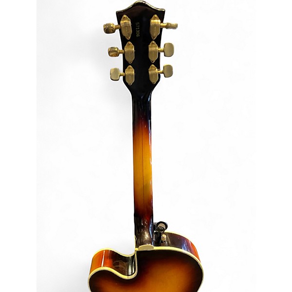 Vintage 1963 Gretsch Guitars G6193 Country Club 2 Color Sunburst Hollow Body Electric Guitar