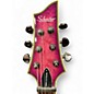 Used Schecter Guitar Research Omen Extreme 6 PINK BURST Solid Body Electric Guitar