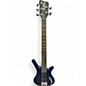 Used Warwick ROCKBASS Blue Electric Bass Guitar thumbnail