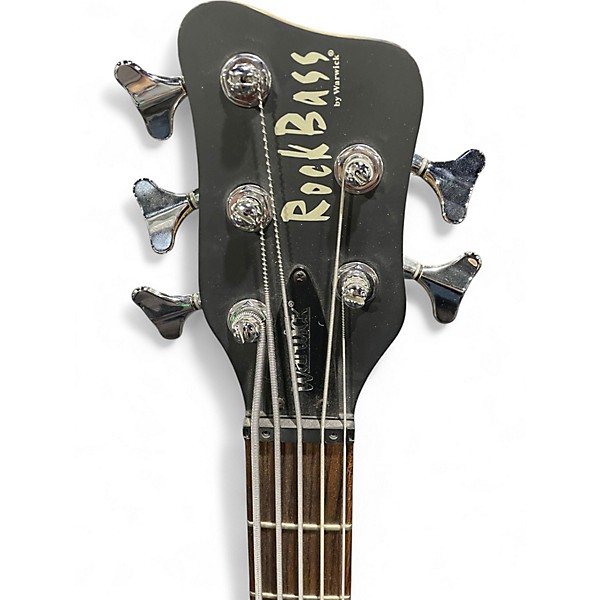 Used Warwick ROCKBASS Blue Electric Bass Guitar