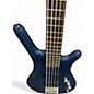 Used Warwick ROCKBASS Blue Electric Bass Guitar