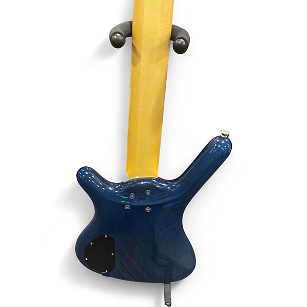 Used Warwick ROCKBASS Blue Electric Bass Guitar