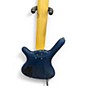 Used Warwick ROCKBASS Blue Electric Bass Guitar