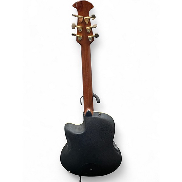 Used Ovation CS257 Celebrity Candy Red Burst Acoustic Electric Guitar