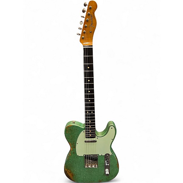 Used Fender CUSTOM SHOP LTD NAMM 2017 HEAVY RELIC TELECASTER Seafoam Green Solid Body Electric Guitar