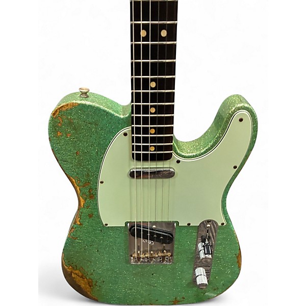 Used Fender CUSTOM SHOP LTD NAMM 2017 HEAVY RELIC TELECASTER Seafoam Green Solid Body Electric Guitar