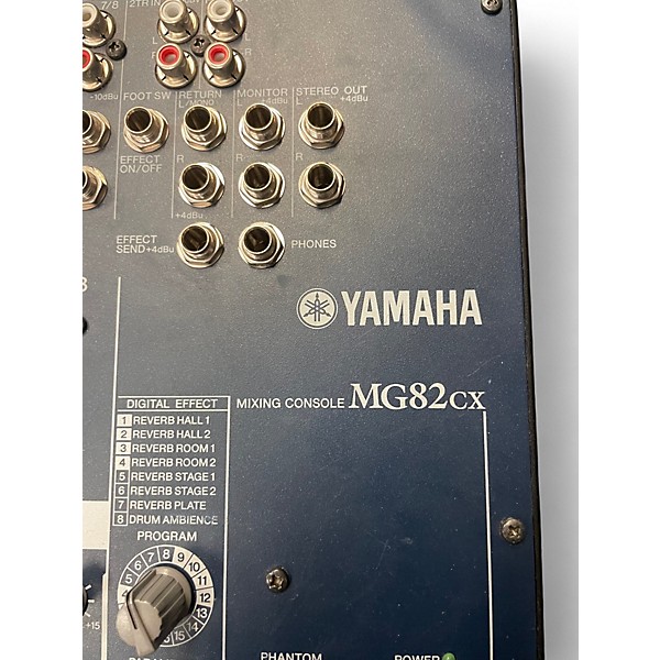 Used Yamaha MG82CX Unpowered Mixer