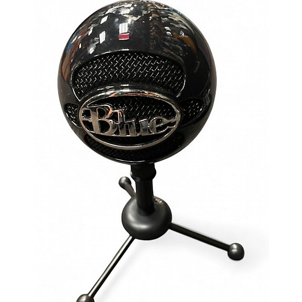 Used Blue Snowball USB Microphone