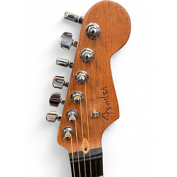 Used Fender American Acoustasonic Stratocaster 3 Color Sunburst Acoustic Electric Guitar