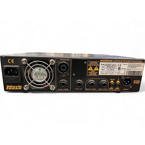 Used Markbass Little Mark Tube 800 Tube Bass Amp Head