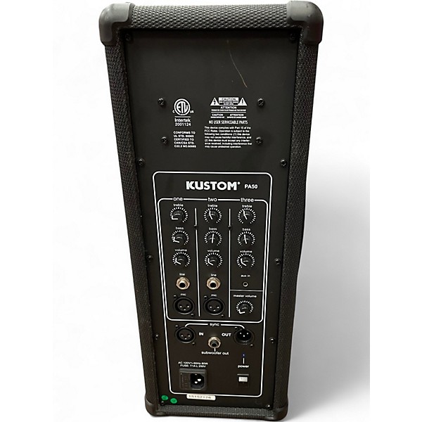 Used Kustom PA50 Powered Speaker