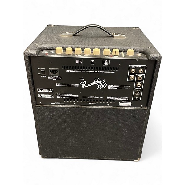 Used Fender Rumble 100 1x15 100W Bass Combo Amp