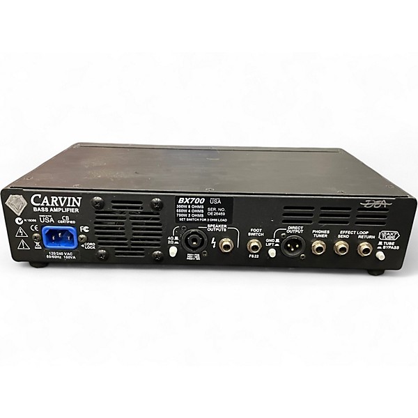 Used Carvin BX700 Bass Amp Head