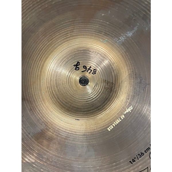 Used Zildjian 14in A Avedis Hi Hat Cymbal