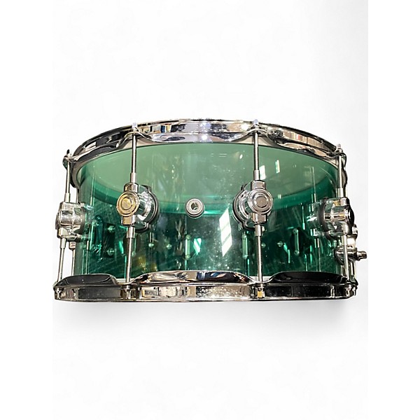 Used DW 14in DESIGN SERIES Seafoam Green Drum