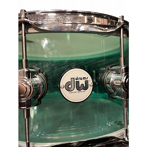 Used DW 14in DESIGN SERIES Seafoam Green Drum