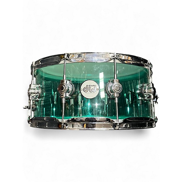 Used DW 14in DESIGN SERIES Seafoam Green Drum