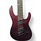 Used Legator Ninja N7FP 7 STRING PURPLE GRAIN Solid Body Electric Guitar