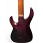 Used Legator Ninja N7FP 7 STRING PURPLE GRAIN Solid Body Electric Guitar