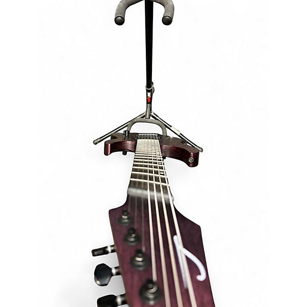 Used Legator Ninja N7FP 7 STRING PURPLE GRAIN Solid Body Electric Guitar