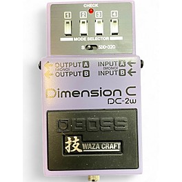 Used BOSS Dimension C DC-2W Effect Pedal