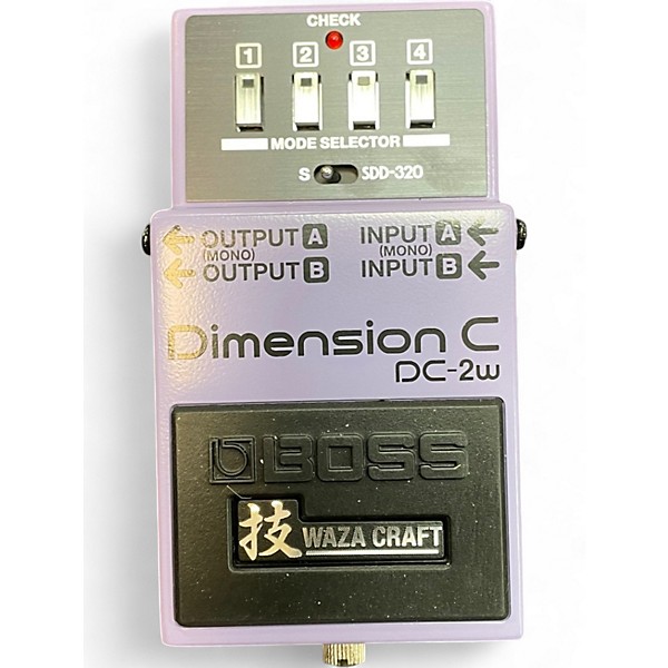 Used BOSS Dimension C DC-2W Effect Pedal