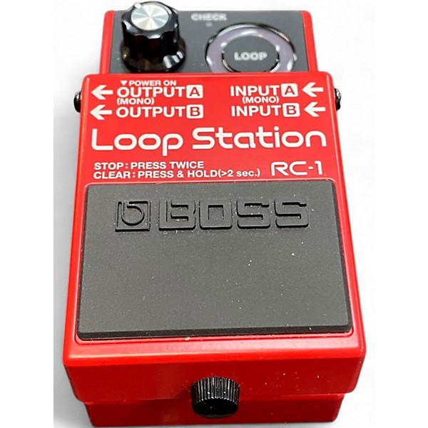 Used BOSS RC1 Loop Station Pedal