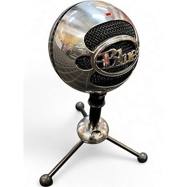Used Blue Snowball USB Microphone