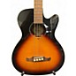 Used Fender FA450CE 3 Color Sunburst Acoustic Bass Guitar