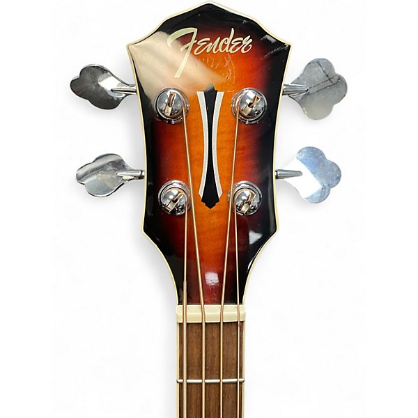 Used Fender FA450CE 3 Color Sunburst Acoustic Bass Guitar