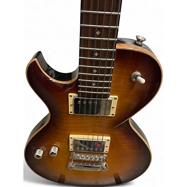 Used Dean Zelinsky STRETTAVITA Amber BURST Electric Guitar