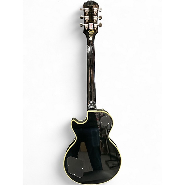 Used 2014 Epiphone Les Paul Custom Silverburst Solid Body Electric Guitar