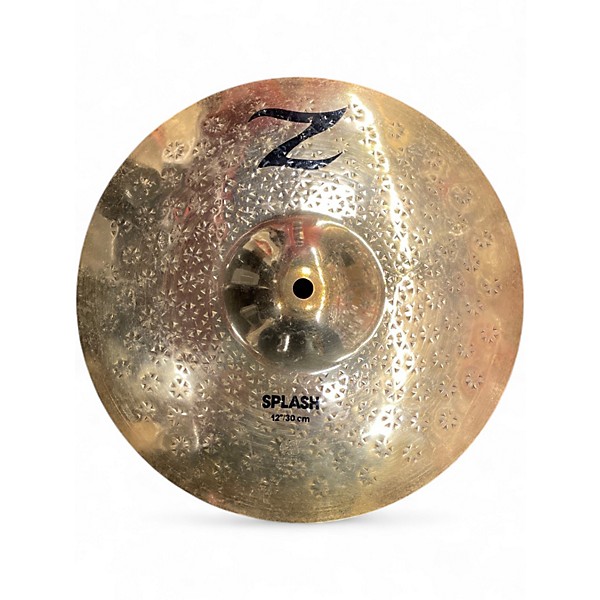 Used Zildjian 12in Z Custom Splash Brilliant Cymbal