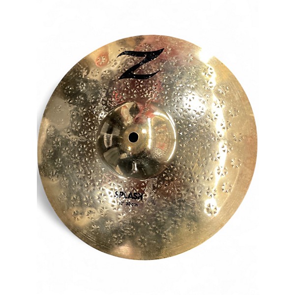 Used Zildjian 12in Z Custom Splash Brilliant Cymbal