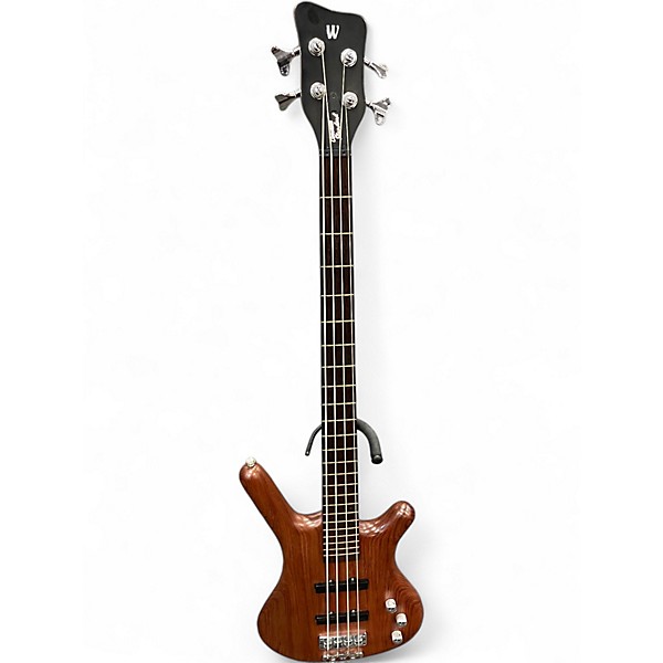 Used Warwick Pro Series Standard Corvette 4 String Natural Electric Bass Guitar