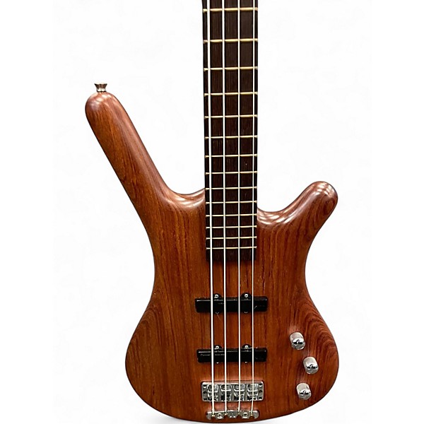 Used Warwick Pro Series Standard Corvette 4 String Natural Electric Bass Guitar