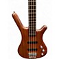 Used Warwick Pro Series Standard Corvette 4 String Natural Electric Bass Guitar